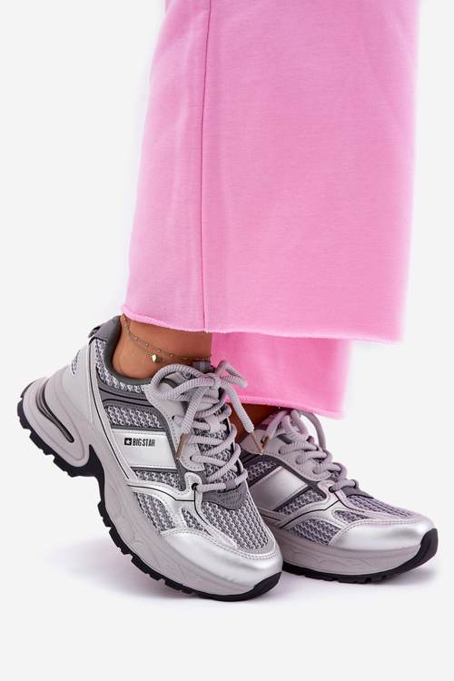 Sneakersy Damskie Big Star RR274A193 Szare