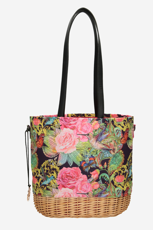 Pleciona Torebka Koszyczek NOBO XP0350-CM08 Multikolor