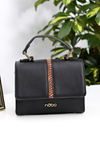Nobo Czarna Mała Torebka Kuferek Do Ręki