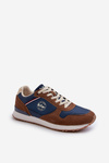 Męskie Sneakersy Buty Sportowe Lee Cooper LCW-24-03-2334 Brązowe