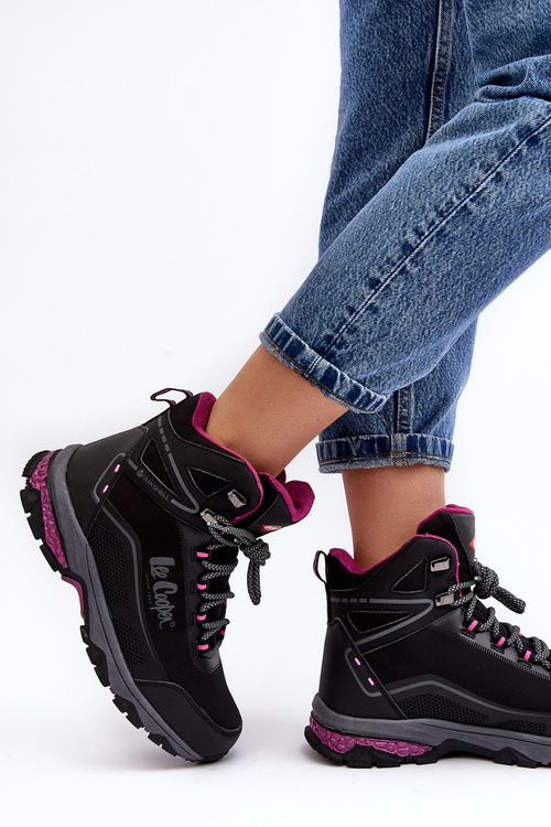 Damskie Buty Trekkingowe Trapery Lee Cooper LCJ-23-01-2020L Czarne