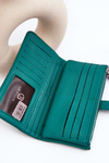 Damski Pojemny Portfel Zielony Aenima