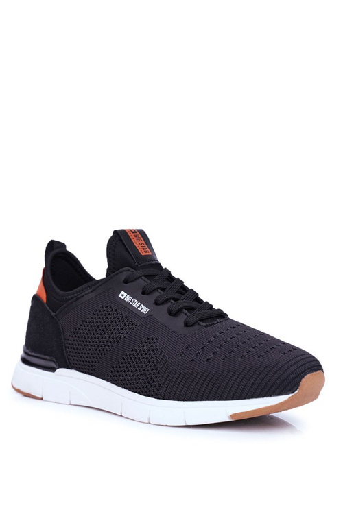 Sportowe Męskie Buty Big Star Czarne FF174163