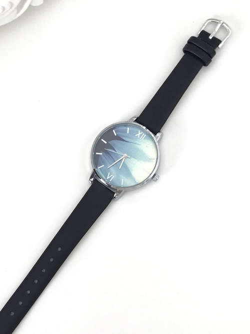 Damski Zegarek Ernest Puppis Czarny 38mm