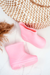 Dziecięce Gumowe Kalosze Różowe Klasyczne Lullaby