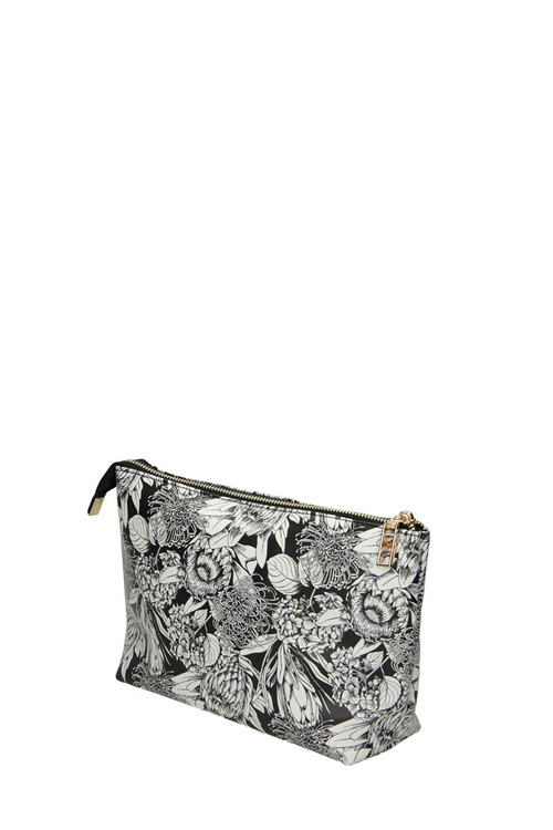 Damska Kosmetyczka NOBO L0100-CM00 Czarno-Biała