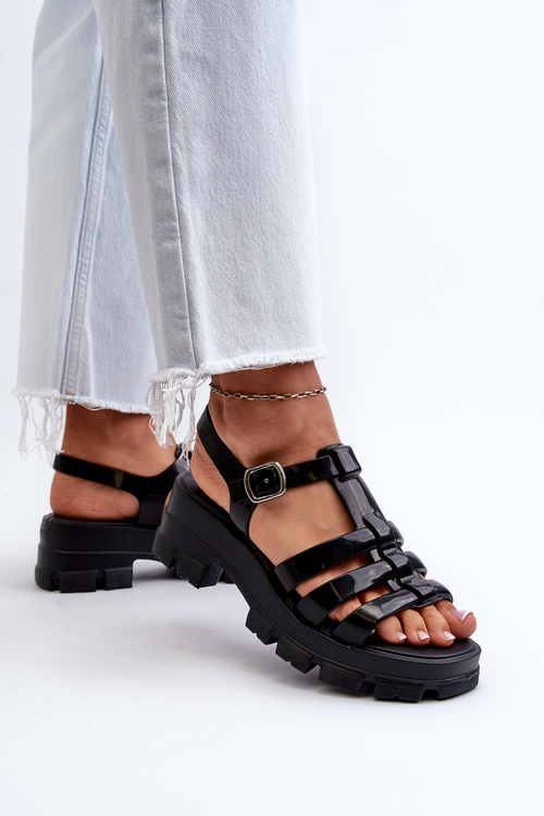 Pachnące Sandały Damskie ZAXY NN285039 Czarne