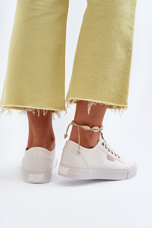 Damskie Trampki Lee Cooper LCW-24-31-2201 Białe