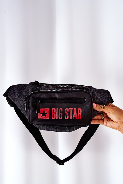 Sportowa Nerka Big Star HH574265 Szaro-Czarna