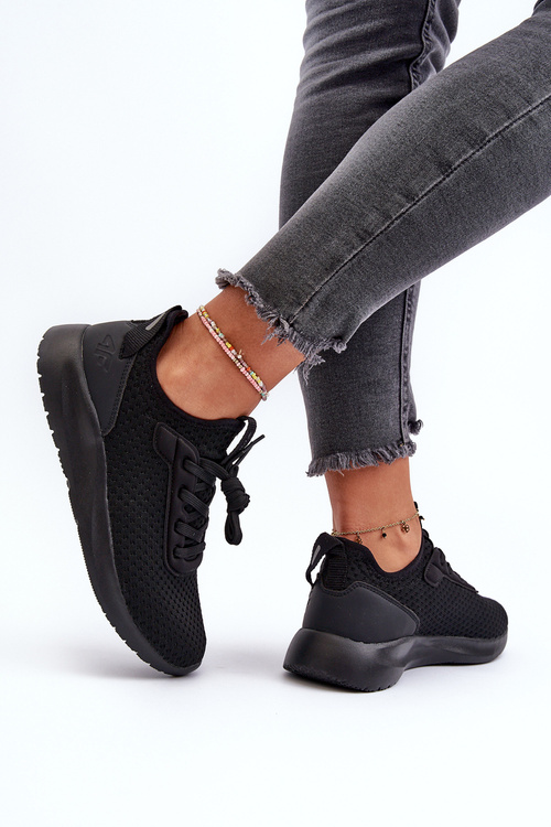 Buty Sportowe Sneakersy Damskie 4F 4FRSS24FLOWF055 Czarne