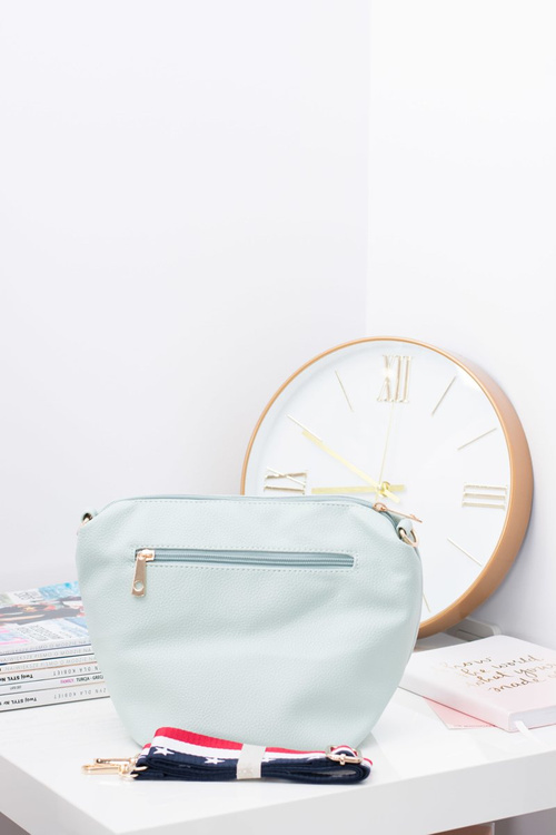 Turkusowa Torebka Damska A4 Shopper Bag