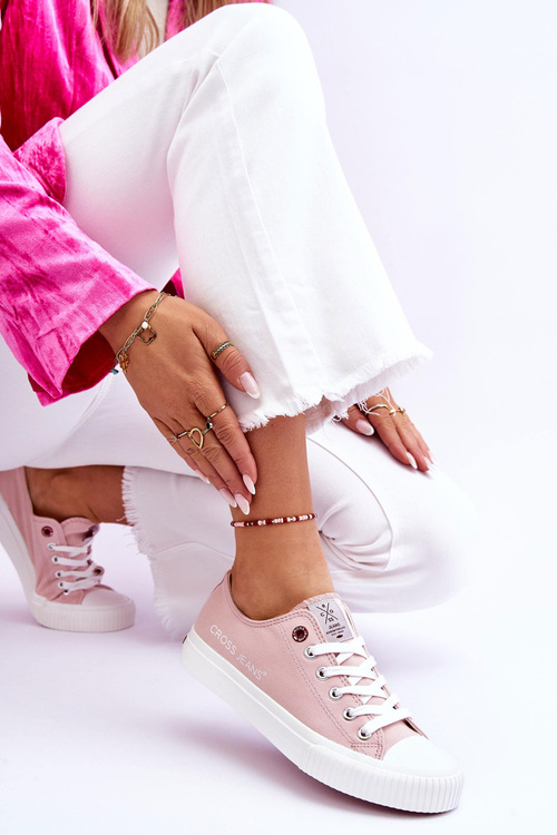 Damskie Trampki Cross Jeans LL2R4068 Nude