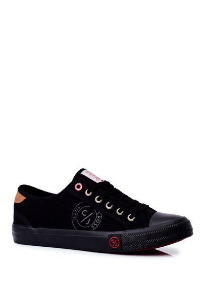 Trampki Męskie Cross Jeans Czarne FF1R4054C