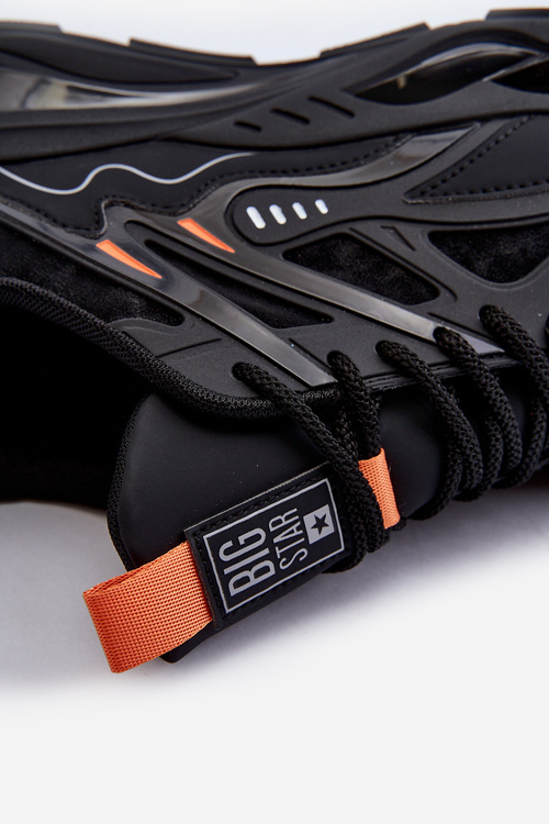 Buty Sportowe Sneakersy Męskie HI-POLY SYSTEM Big Star NN174382 Czarne