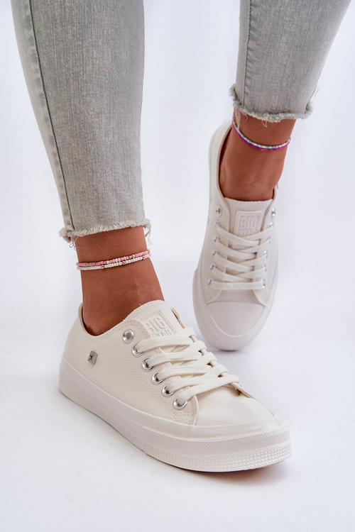 Klasyczne Trampki Damskie Big Star NN274285 Białe