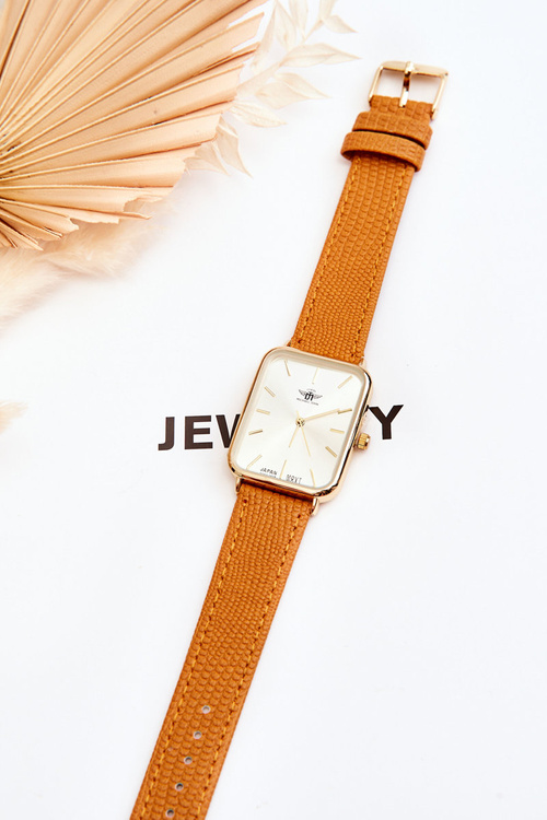 Damski Modny Zegarek Michael John Camel