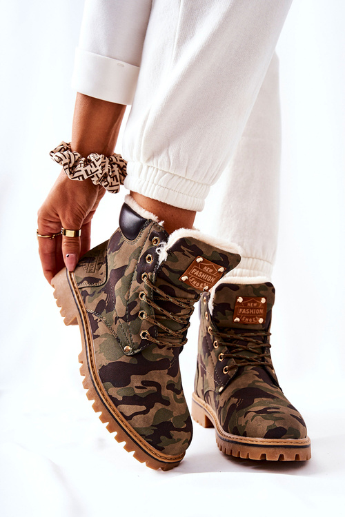 Damskie Trapery Ocieplane Moro Crush