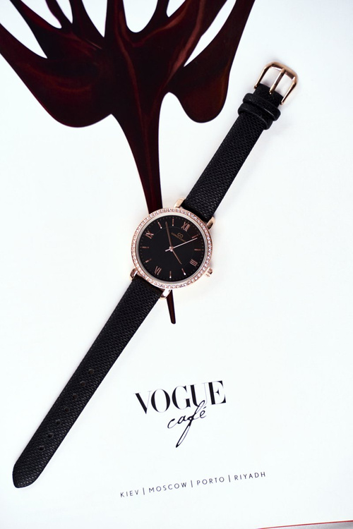 Damski Zegarek Giorgio & Dario Czarny Ortodox