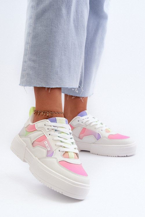 Sneakersy Damskie Big Star NN274359 Memory Foam System Multikolor