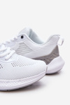 Damskie Lekkie Buty Sportowe Memory Foam System Big Star LL274297 Białe