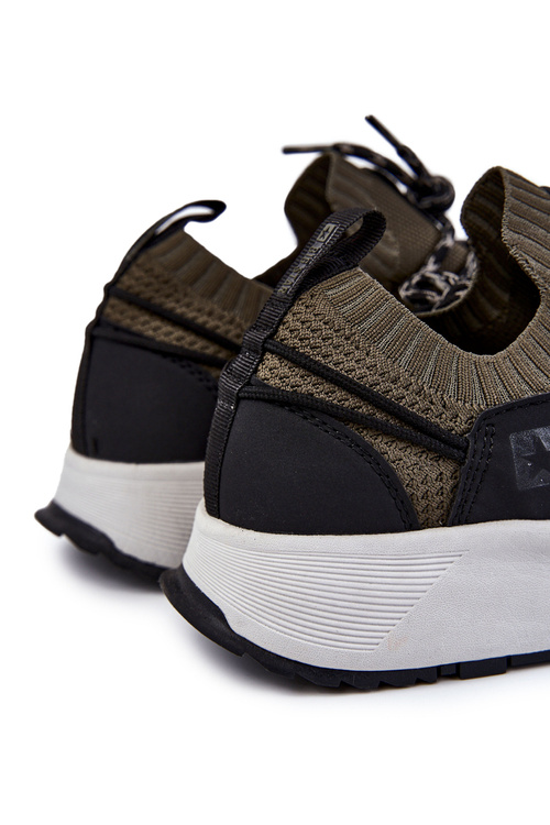Męskie Buty Sportowe Big Star KK174014 Khaki
