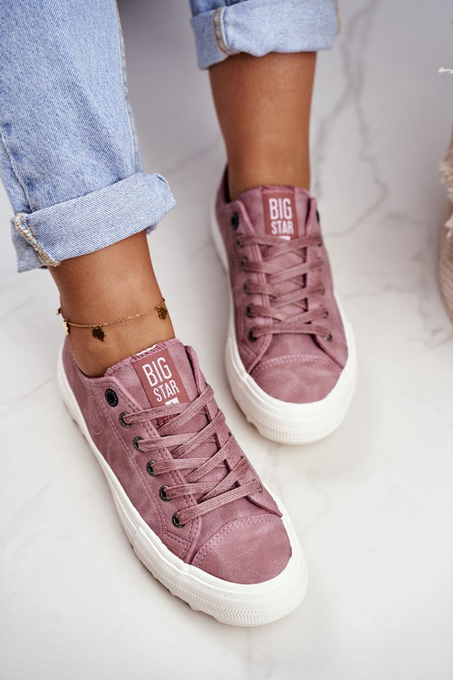 Trampki Damskie Big Star Różowe GG274111
