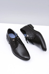 Eleganckie Czarne Półbuty Wizytowe Damaso