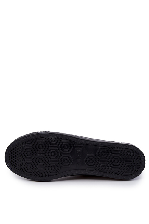 Męskie Niskie Trampki Big Star JJ174139 Czarne