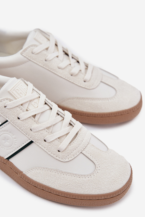 Niskie Sneakersy Męskie Big Star SS174078 Białe