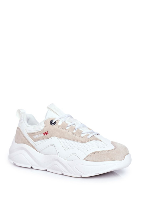 Damskie Sportowe Obuwie Sneakersy Big Star Białe FF274958