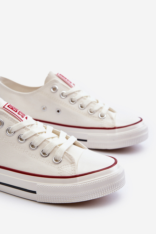 Niskie Trampki Męskie Big Star NN174102 Białe