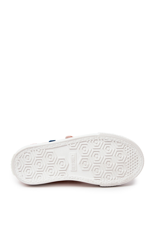 Dziecięce Trampki Na Rzep BIG STAR JJ374054 Różowe