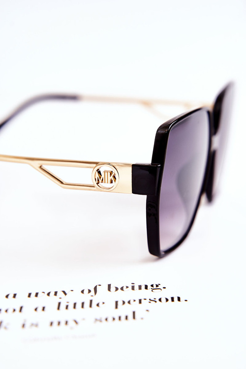 Klasyczne Damskie Okulary Przeciwsłoneczne M2352 Czarne