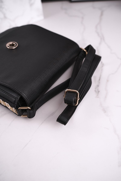 Torebka Listonoszka MONNARI BAG7460-M20 Czarna Print