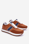 Męskie Buty Sportowe Brązowe Scotty