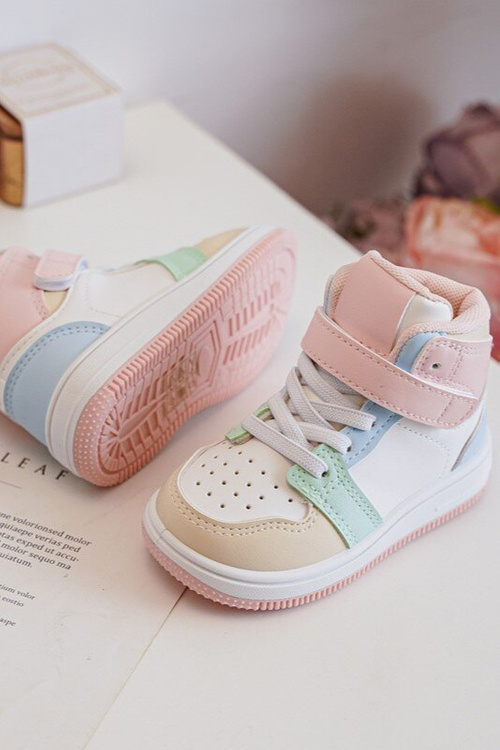 Wysokie Dziecięce Buty Sportowe Multikolor Teredite