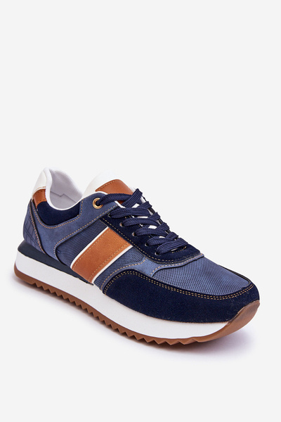 Męskie Buty Sportowe Granatowe Scotty