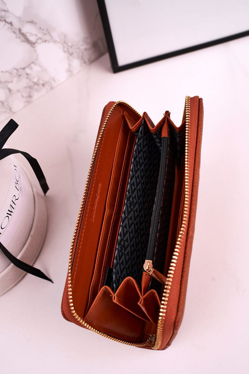 Duży Portfel Damski Lulu Castagnette Brązowy