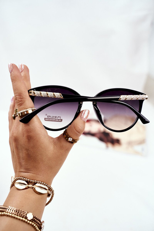 Okulary Przeciwsłoneczne Prius PR-V68 Czarny Gradient