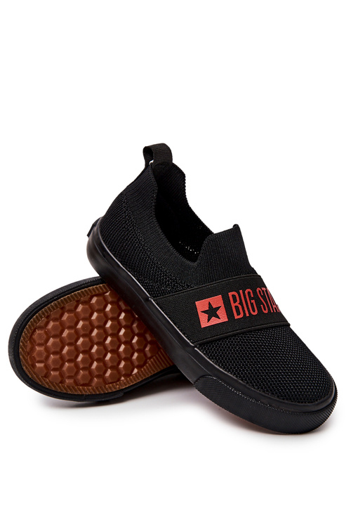 Dziecięce Trampki BIG STAR JJ374030 Czarne