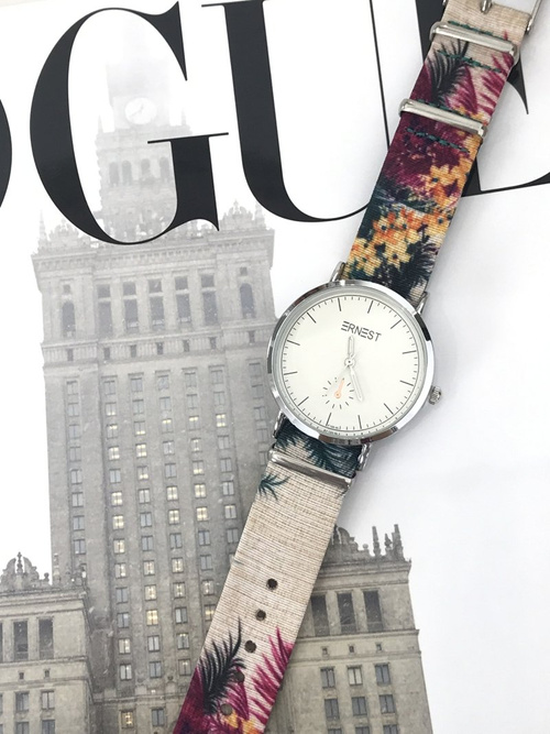 Damski Zegarek Ernest Flores Kolorowy