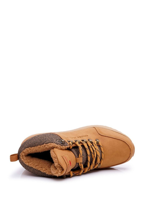 Męskie Buty Trekkingowe Cross Jeans Camel EE1R4114C