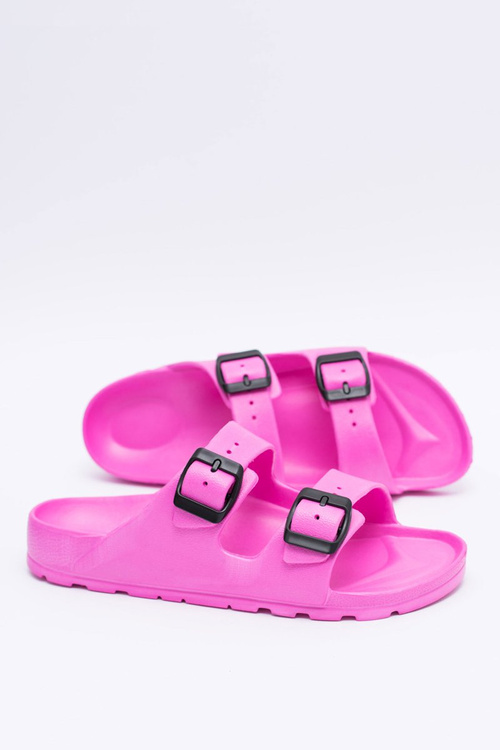 Klapki Damskie Lekkie Ogrodowe Różowe