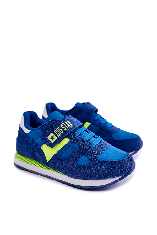 Dziecięce Buty Sportowe Big Star KK374007 Niebieskie