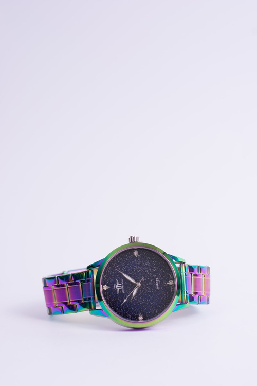 Damski Zegarek Michael John Yves Multicolor Benzynowy