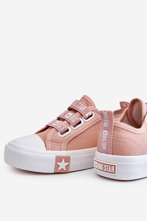 Dziecięce Trampki Wsuwane Big Star LL374008 Różowe