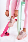 Damskie Buty Sportowe Wsuwane Różowe Hermiona