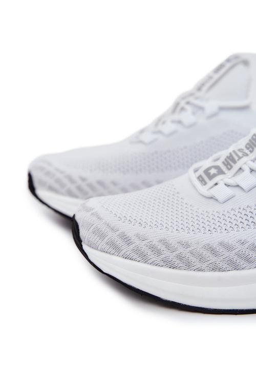 Męskie Sportowe Buty Big Star JJ174166 Białe