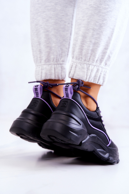 Buty Sportowe Memory Foam Big Star JJ274786 Czarne