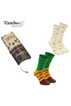 Skarpetki Rainbow Socks Tortilla Wrap 2 Pary